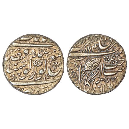 Sikh Empire, Ranjit Singh (VS 1856-1896 /1799-1839 AD), silver rupee, Sri Amritsar mint, V