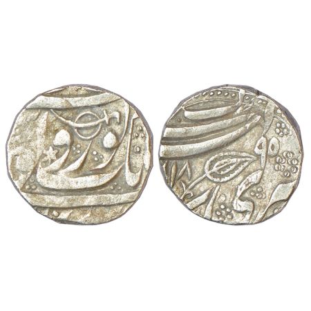 Sikh Empire, Mihan Singh Kumedan as governor (1834-1841 AD), silver rupee, Kashmir mint, '
