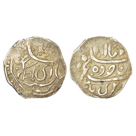 Garhwal, Gorkha occupation, Girvan Yuddha (1803-1816 AD), silver timasha, Srinagar mint, R