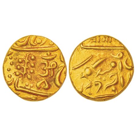 Jodhpur, Umaid Singh (1918-1947 AD), gold mohur, Jodhpur mint, with the name of George V, 