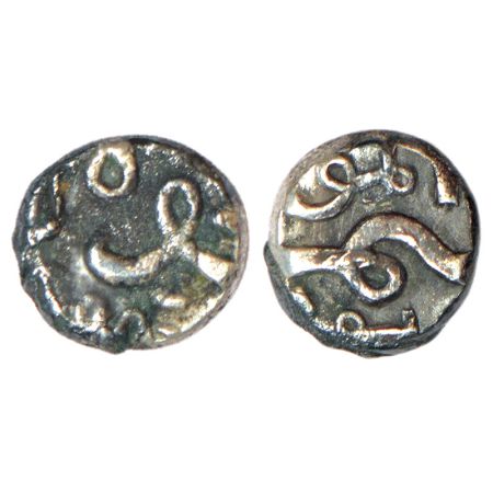 Kutch - silver 1/8th kori of Deshalji I (1719-1752), struck posthumously bearing the name 