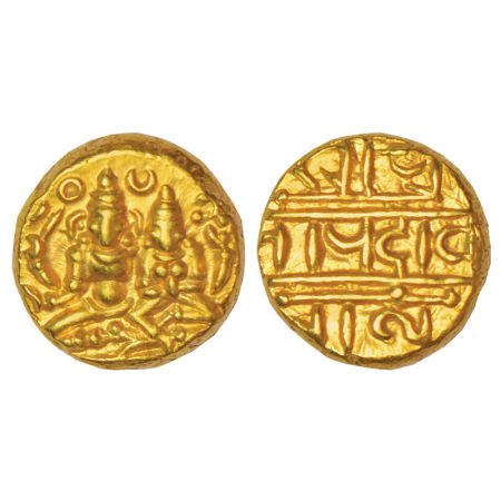 Vijayanagar Kingdom, Sangama dynasty, gold pagoda of Pratapa Devaraya I (1406-1422 AD), Gi