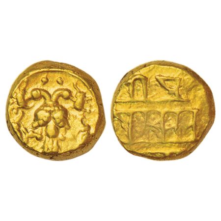 Vijayanagar Kingdom, Tuluva dynasty, gold pagoda of Achyutaraya (1529-1542 AD), MCSI-I 671