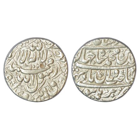 Shah Jahan (1628-1658 AD), silver rupee, Burhanpur mint, AH 103x/RY 2, KM 229.2, 11.43g. E