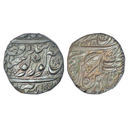Sikh Empire - silver rupee of Ranjit Singh (1799-1839 AD), Amritsar mint, VS 1873, Herrli 