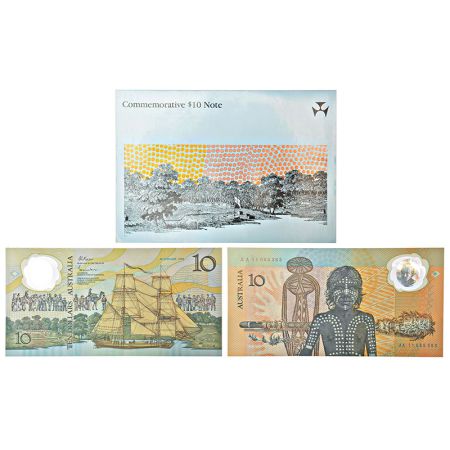 Australia, Reserve Bank of Australia, Commemorative Issue, 10 dollars, 26th January 1988, 