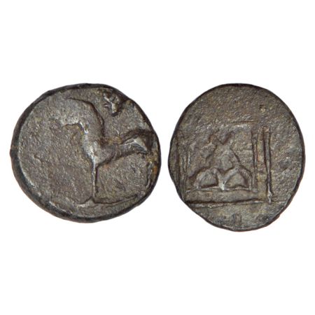 Mahatalavaras of 'Vajisamika' family, Telangana/ Andhra region - uninscribed 'horse' type 