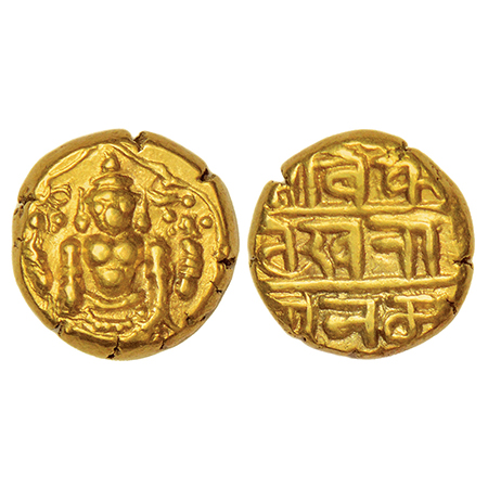 Vijayanagar Kingdom, Aravidu dynasty, gold pagoda of Venkatapathi Raya III (1630-1642 AD),