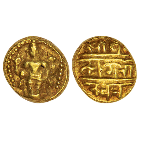 Vijayanagar Kingdom, Aravidu dynasty, gold pagoda of Venkatapathi Raya III (1630-1642 AD),