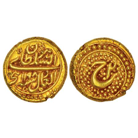 Mysore, Tipu Sultan (1782-1799 AD), gold pagoda, Pattan mint, AH 1198/RY 2, Persian letter