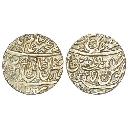 Rohilla Chieftaincies, Faizulla Khan (1754-1794 AD), silver rupee, Qashah Paniput mint, in