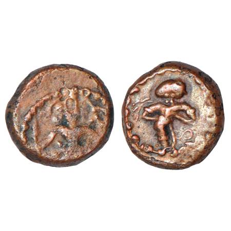 Nayakas of Thanjavur - uninscribed and unattributed copper cash, (c.1600-1650 AD), not lis