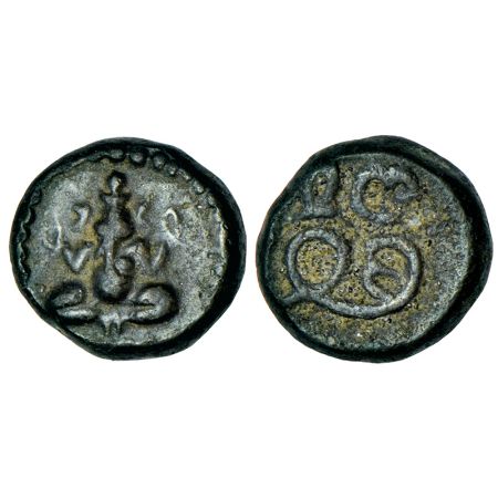 Nayakas of Madurai - unattributed copper cash, (c.1600-1700 AD), Ganesh 'Tamilnadu' 5.88, 