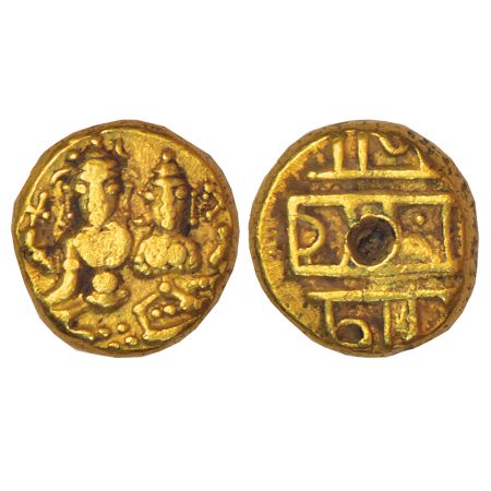 Vijayanagar Kingdom, Sangama dynasty, gold pagoda of Pratapa Devaraya I (1406-1422 AD), Gi