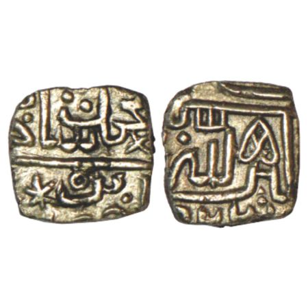 Sultans of Malwa, Silver 1/8 tanka of Muhammad II (pretender during c. 1511-1516 AD), AH 9