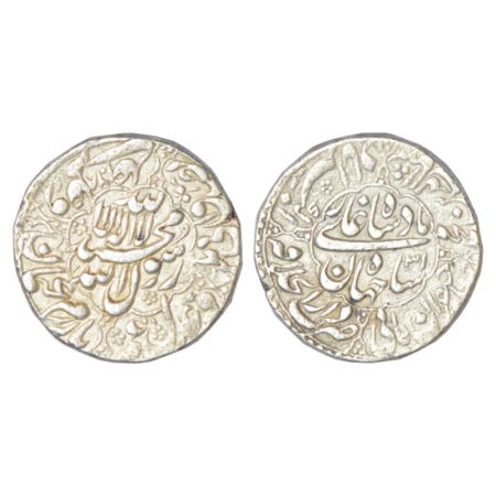 Shah Jahan (1628-1658 AD), silver rupee, Dar ul-Khilafat Akbarabad mint, AH 1068/RY 31, KM
