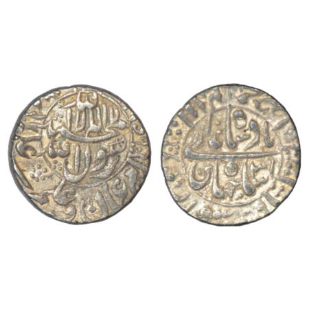 Shah Jahan (1628-1658 AD), silver rupee, Surat mint, RY 31, KM 228.5, 11.41g. Extremely fi