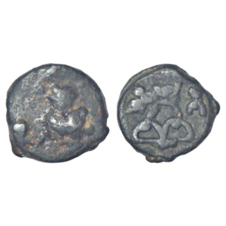 Early Uninscribed Cast Copper Coinage (EUCCC) - Punjab series, 'lion' type, (c.250-200 BC)