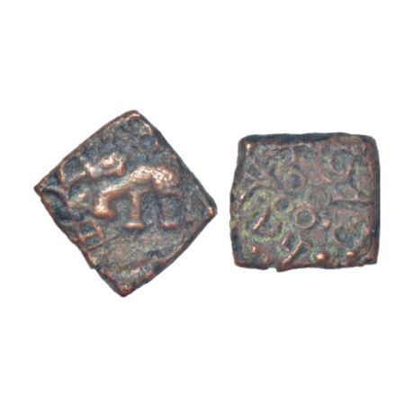 Ancient Malwa, Mandasor-Dashpur region - post-Mauryan local monarchical coinage, copper co