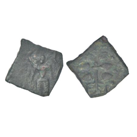Ancient Marathwada/Vidarbha - post-Mauryan uninscribed die-struck copper coinage (c.250-20