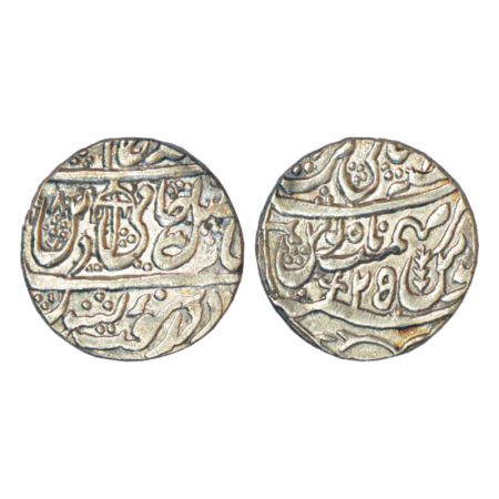 Rohilla Chieftaincies, Faizullah Khan (1754-1794 AD), silver rupee, Qasbah Panipat mint, i