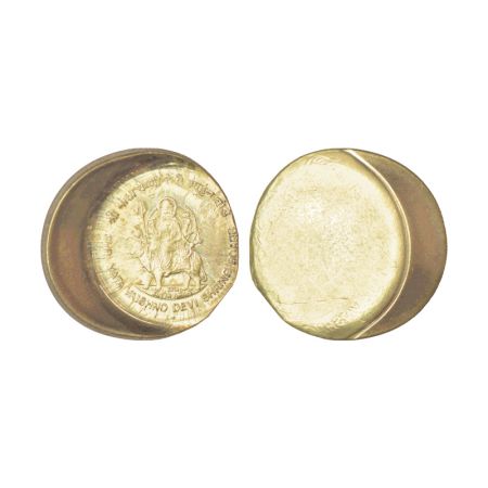 5 rupees, Shri Mata Vaishno Devi Shrine Board, nickel-brass, 2012, Bombay mint, die shifte
