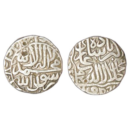 Akbar (1556-1605 . AD), silver rupee, Narnol mint, AH 970, KM 80.15, 11.26g. Very fine, Ra
