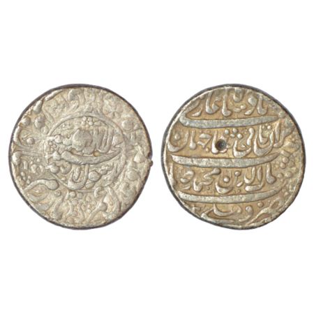 Shah Jahan (1628-1658 AD), silver rupee, Delhi mint, AH 1041/RY 4, with Emperor's full nam