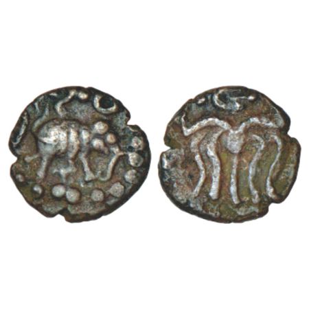 Viajayanagara Empire, local coinage in Sendamangalam region, Salem-Dindigul area, uninscri