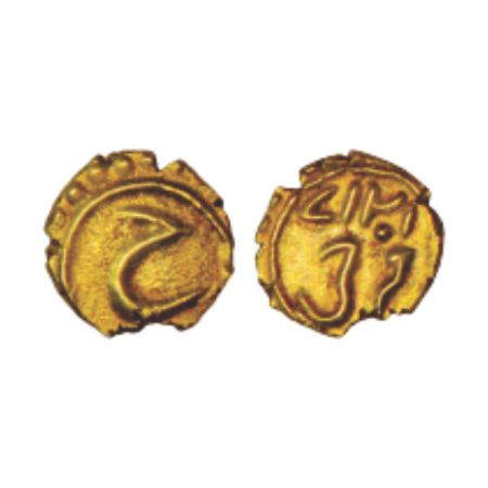 Mysore, Tipu Sultan (1782-1799 AD), gold fanam, 0.38g, Farrukhi mint, AM 1217, Persian 'He