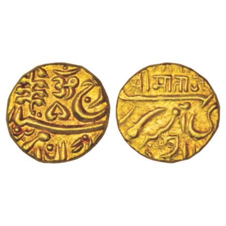 Jodhpur, Umaid Singh (1918-1947 AD), gold mohur, 10.98g, Jodhpur mint, in the name of Geor